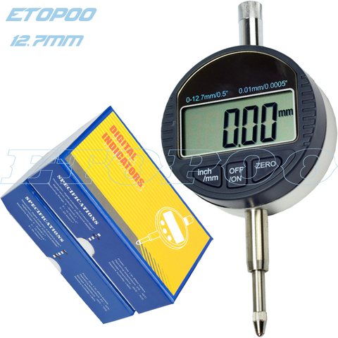 Indicateur numérique Électronique Micromètre Numérique Micrometro Métrique/Pouces Gamme 0-12.7mm/0.5 