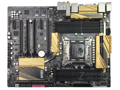 Carte mère originale pour ASUS X79-DELUXE, composant pour pc de bureau, modèle LGA 1155, mémoire DDR3 32 go, 22nm, usb, H77, livraison gratuite ► Photo 1/1