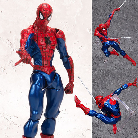 Merveilles Super héros 16cm en boîte incroyable Spiderman BJD Spider Man Figure modèle jouets ► Photo 1/6