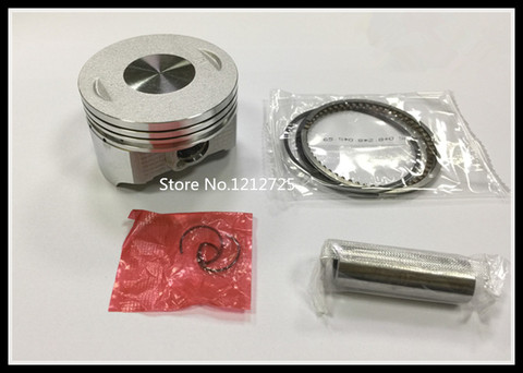 Zongshen-assemblage d'anneau de Piston pour moto CB250 Viper ZS250GY, taille de 65.5mm + 0.5mm (66mm) broche de Piston 15mm 166fmm 167fmm ► Photo 1/6