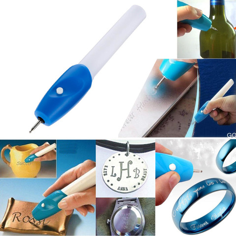Haute qualité utile Mini gravure électrique graveur stylo Machine sculpter outil pour bijoux à bricoler soi-même métal verre graveur stylo Kit ► Photo 1/6