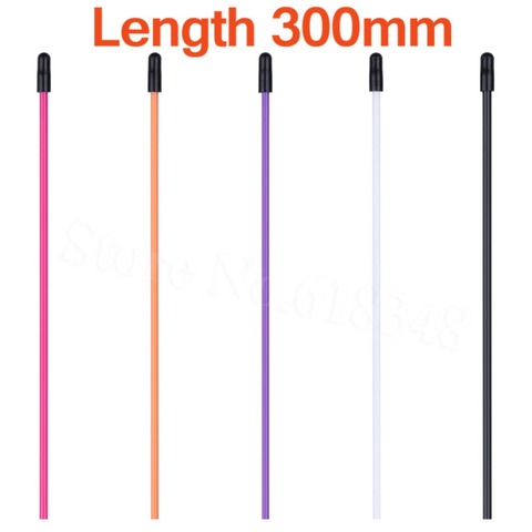 5 pcs/Lot Tube d'antenne en plastique avec capuchon noir multicolore pour RC télécommande véhicules modèle voiture bateaux remplacement ► Photo 1/6