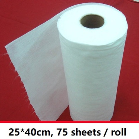 Tampon à récurer en tissu non tissé | Rouleau de 75 feuilles de papier anti-poussière électrostatique à usages multiples pour swiffer XXL ► Photo 1/1