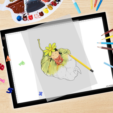 HUION – tablette de dessin graphique A3 à LED réglable, Ultra-mince, panneau de copie pour pochoir de tatouage, peinture de traçage d'image ► Photo 1/6