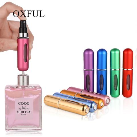 Mini flacon pour parfum de voyage, rechargeable, de 5Ml, rechargeable, conteneur de cosmétique ► Photo 1/6