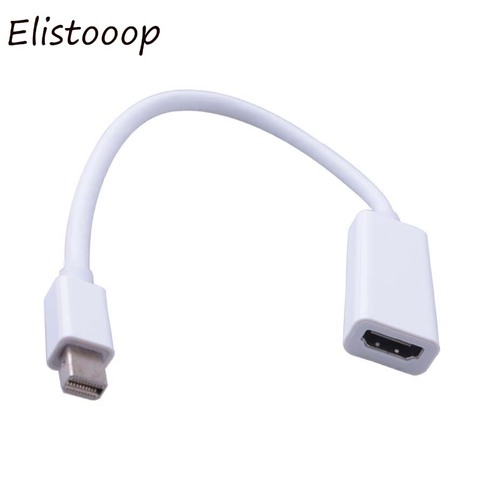 24 cm Mini Port d'affichage DisplayPort DP vers câble adaptateur HDMI pour Apple Mac Macbook Pro Air vente entière ► Photo 1/4