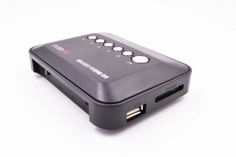 REDAMIGO Mini lecteur multimédia Full HD1080p H.264 MKV HDD HDMI avec HDMI/AV/VGA/USB/SD/MMC avec télécommande HDDK3 ► Photo 1/5