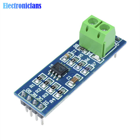 Module TTL à RS485, 1 pièce, pour puce Arduino Max458, émetteur-récepteur de Communication RS485 RS-485 5V 44x14MM ► Photo 1/6