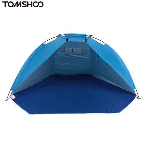TOMSHOO – tente de plage d'extérieur, abri d'ombre, Protection UV, tente ultralégère pour parc de pique-nique de pêche ► Photo 1/6