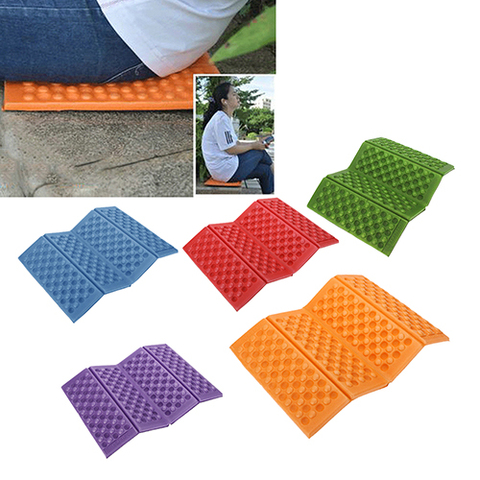 Tapis de sol de Camping en plein air pliable, résistant à l'humidité, coussin XPE Portable, mousse imperméable, pique-nique plage, tapis de bain ► Photo 1/6