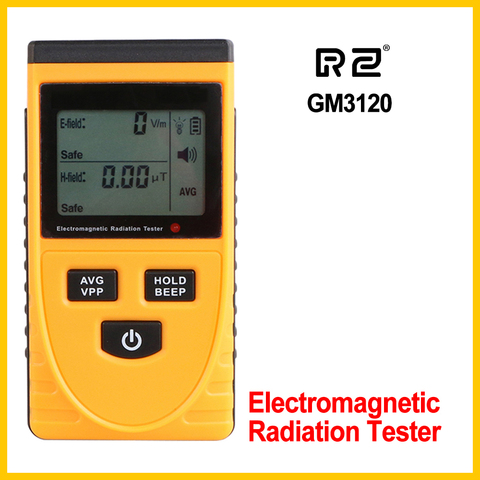 RZ – détecteur de rayonnement électromagnétique LCD, testeur de Radiation, compteur dosimètre, mesure pour ordinateur, téléphone, TV, GM3120 ► Photo 1/6
