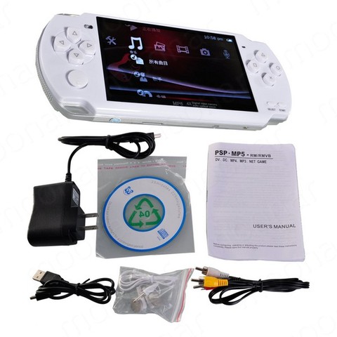 Console de jeu Portable PMP avec 5000 jeux intégrés, 8 go, 4.3 pouces, lecteur MP3 MP4 MP5, caméra FM, livraison rapide ► Photo 1/5