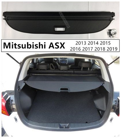 Couvercle de coffre arrière pour Mitsubishi ASX, bouclier de sécurité de haute qualité, accessoires de voiture, 2013 2014 2015 2016 2017 2022 ► Photo 1/5