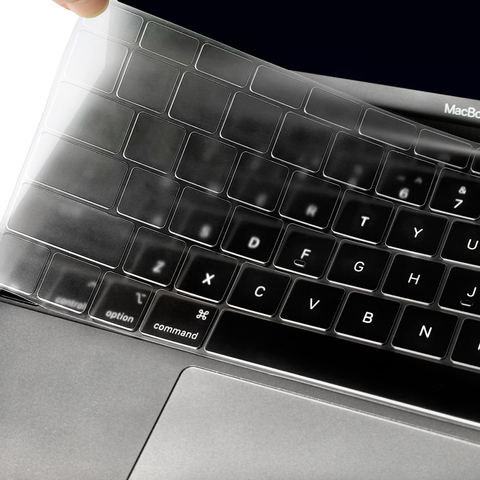 Housse de clavier en silicone pour Apple Macbook pro13/11Air 13/15 retina, film de protection transparent, toutes séries, EU/US ► Photo 1/6