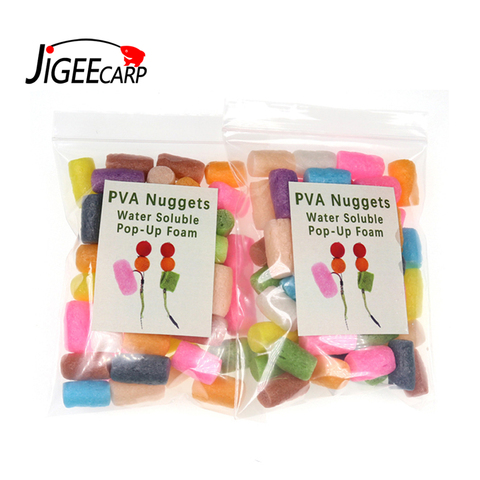 JIGEECARP – pépites de pêche à la carpe, dissolvant d'eau, mousse Anti-emmêlement, accessoire pour plate-forme, 50 pièce/sac ► Photo 1/6