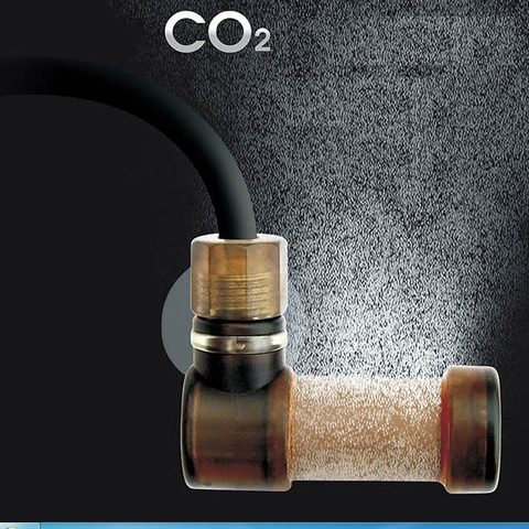 Super CO2 diffuseur à bulles en dioxyde de carbone, Super CO2, pour Aquarium, plantes, taille du réservoir S/L ► Photo 1/3