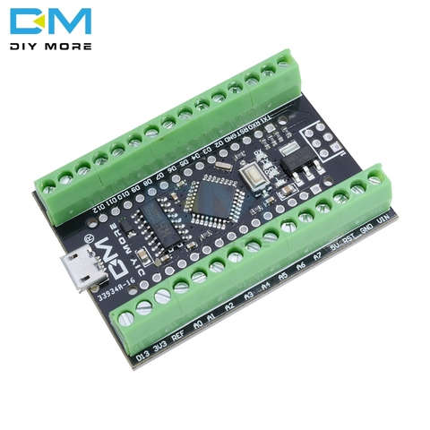 Atmega328P Nano V3.0 3.0 CH340G CH340 pilote Terminal adaptateur carte d'extension Micro contrôleur Module pour Arduino Micro USB ► Photo 1/6