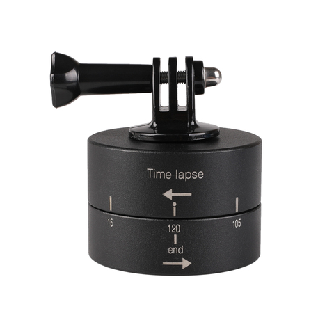 Accessoires automatique Go Pro 120 min temporisateur de temps trépied tête photographie retard inclinaison tête pour Go pro 7 6 5 4 3 2 DJI OSMO ► Photo 1/6