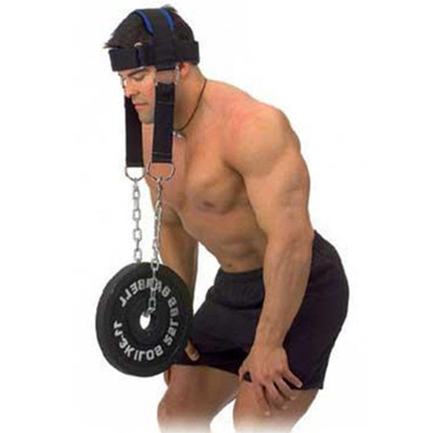 Casquette de levage pour la tête, entraînement du cou, Fitness, poids, épaules, entraîneur musculaire ► Photo 1/4