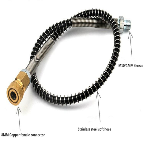 Pompe PCP et compresseur d'air PCP tuyau haute pression avec connecteur rapide comme image 1 pièce/lot ► Photo 1/3