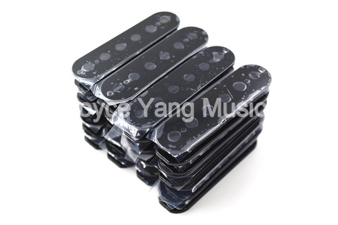 Niko 10 pcs Noir Guitare Électrique Double Bobinage Humbucker Slug Canette Couvre En Gros ► Photo 1/5