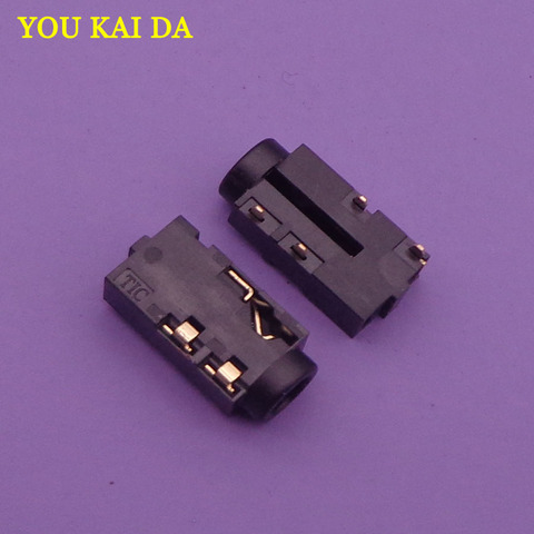 Connecteurs Jack dc Audio pour écouteurs Toshiba, 2 pièces, pour carte mère Sattelite C850 L850 C855 L855 C870 L870 L875, prise micro d'ordinateur portable ► Photo 1/3