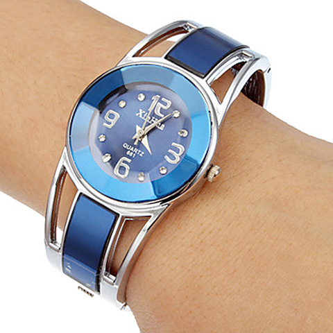 Xinhua – montre-Bracelet pour femmes, marque de luxe, cadran en acier inoxydable, à Quartz, offre spéciale, 2022 ► Photo 1/6
