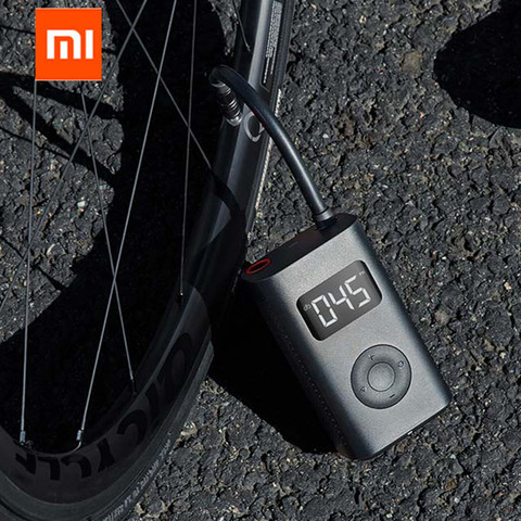 Xiaomi Mijia – pompe à air électrique Portable intelligente, numérique, gonfleur avec capteur de pression, pour pneu, vélo, moto, voiture, Football, en stock ► Photo 1/6