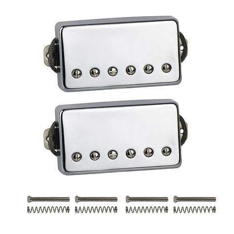 Flor – ensemble de Pickups de guitare électrique Alnico 5, Humbucker à col, accessoires de guitare LP, Chrome/or au choix ► Photo 1/6