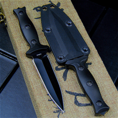 Couteaux tactiques de poche en acier de haute qualité couteau à lame fixe outils de sauvetage de survie couteaux de chasse ► Photo 1/6