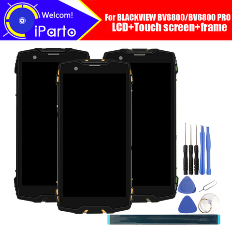 5.7 ''Blackview BV6800 écran LCD + numériseur d'écran tactile + assemblage de cadre 100% LCD d'origine + numériseur tactile pour BV6800 Pro ► Photo 1/6
