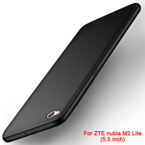 Coque de téléphone ZTE nubia M2 Lite en Silicone souple, luxueuse et mate ► Photo 1/5