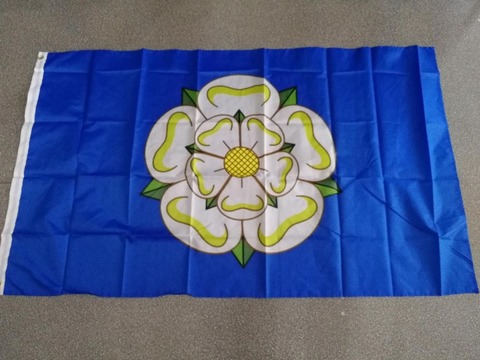 Johnin 90x150cm Yorkshire Rose drapeau ► Photo 1/1