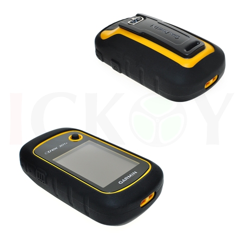 Randonnée en plein air portable GPS protéger noir silicone caoutchouc étui peau pour Garmin GPS Navigator eTrex 10 20 30 10x20x30x201 ► Photo 1/6