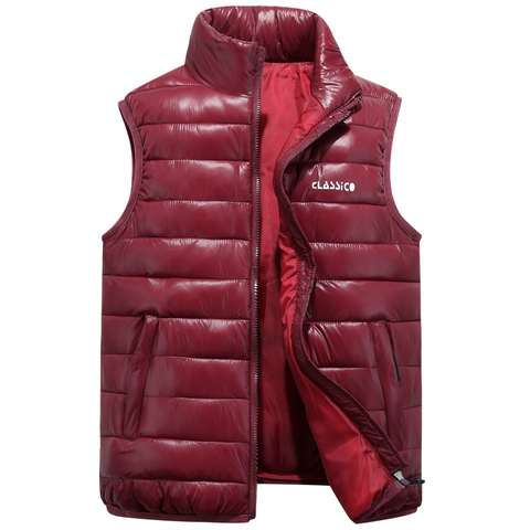 Gilet thermique pour femme et homme, gilet sans manches, grande taille 6XL, collection hiver 2022 ► Photo 1/6