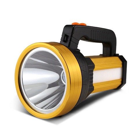 Projecteur LED portable Rechargeable, Super lumineux, avec lumière latérale, 6 modèles d'éclairage, torche étanche IPX4 ► Photo 1/1