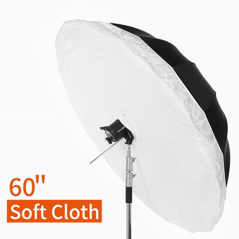 60''150cm Studio Photogrphy couvercle de diffuseur de parapluie pour Godox 60 