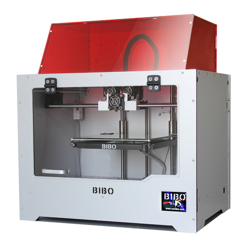 BIBO – Imprimante 3D, cadre robuste et double extrudeuse, multi-matériaux, divise le temps d'impression par deux, pré-assemblée ► Photo 1/5