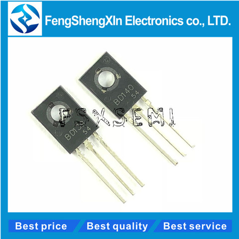 Transistor de puissance Audio à-126, régulateur de tension IC, 20 pièces/lot (10 pièces BD139 + 10 pièces BD140) ► Photo 1/1
