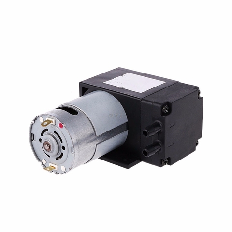 1 pièces 12V Mini pompe à vide 8L/min pompes à membrane d'aspiration haute pression avec support ► Photo 1/1