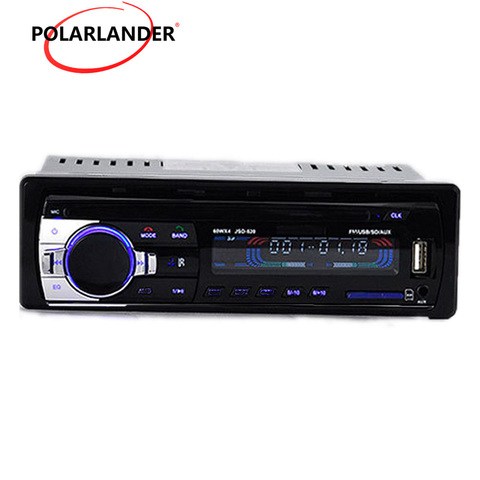 Nouveau tableau de bord 12V, 1 DIN, Radio FM stéréo, lecteur Audio MP3, Support de téléphone Bluetooth, appels mains libres avec Port USB/SD MMC ► Photo 1/6