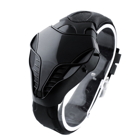 Mode loisirs montre sport LED hommes montre numérique Silicone montre bracelet Cobra sport montre électronique ► Photo 1/6