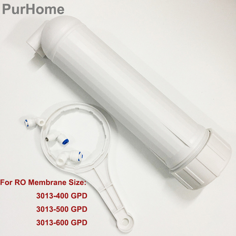 Boîtier d'osmose inverse 3013, pour Membrane RO 3013-400 gpd/3013-600gpd, avec tous les raccords et accessoires de filtre à eau ► Photo 1/5