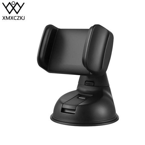 XMXCZKJ 360 Angle Rotatable Windshield Desk Mobile Phone Mount Holder Universal GPS Car Phone Holder For iPhone Xiaomi Samsung ► Photo 1/6