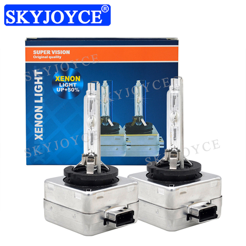 SKYJOYCE – ampoule de phare de voiture à Base métallique HID 35W D1S D2S D3S D4S 4300K 6000K 55W D1R D2R 5000K 8000K ► Photo 1/6