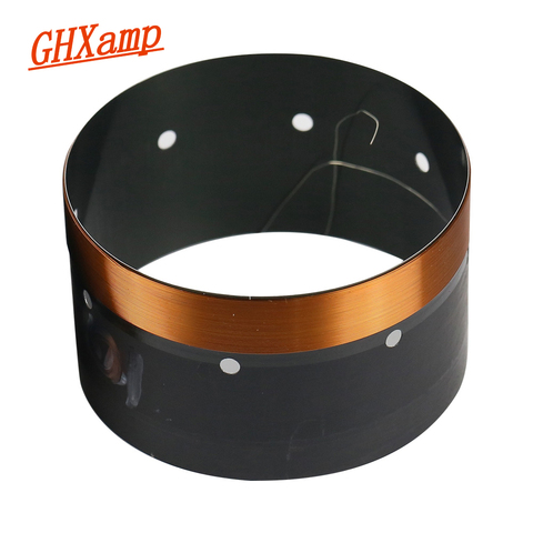 GHXAMP – bobine vocale pour caisson de basses, 100 cœurs, en aluminium, fil de cuivre pur, deux couches pour réparation de haut-parleur 12 