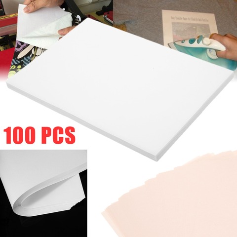 Nouveau 100 feuilles A4 Sublimation papier de transfert de chaleur pour Polyester coton T-Shirt coussin tissus tissu coque de téléphone conception d'impression ► Photo 1/6