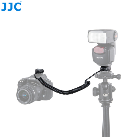 JJC – câble de synchronisation TTL pour caméra, 1.3m, avec Flash, compatible avec les séries SONY ALPHA et Minolta Maxxum ► Photo 1/6