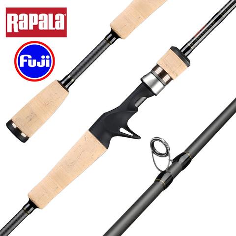 Rapala SKITTER R-SK haute teneur en carbone Graphite canne à pêche 1.98m 2.13m M/ML/MH puissance FUJI anneaux de guidage et bobine siège filature coulée tige ► Photo 1/6