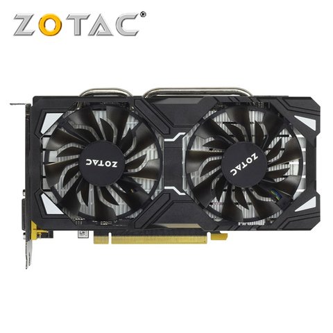 Carte graphique ZOTAC d'origine GTX 1060 cartes graphiques GPU 3 go pour GeForce nVIDIA GTX1060 3GD5 SM 192Bit carte vidéo PCI-E X16 HDMI ► Photo 1/1